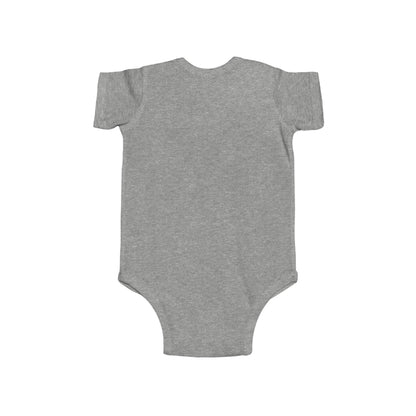 Big Face Wolf Infant  Bodysuit